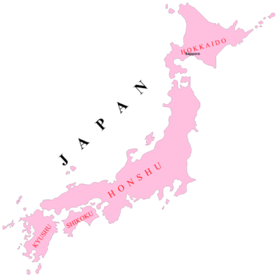 The Four Main Islands of Japan - Memrise