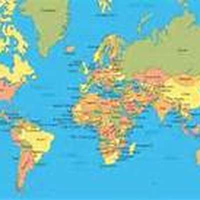 world map geography world maps