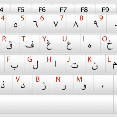 learn arabic typing