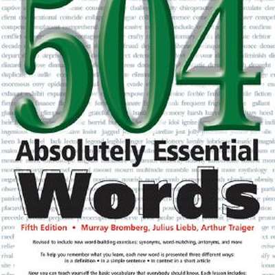 504 absolutely essential words online