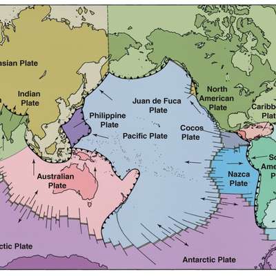 Plate Tectonics & Associated Hazards Key Definitio - Memrise