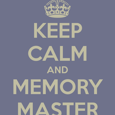 memory master training