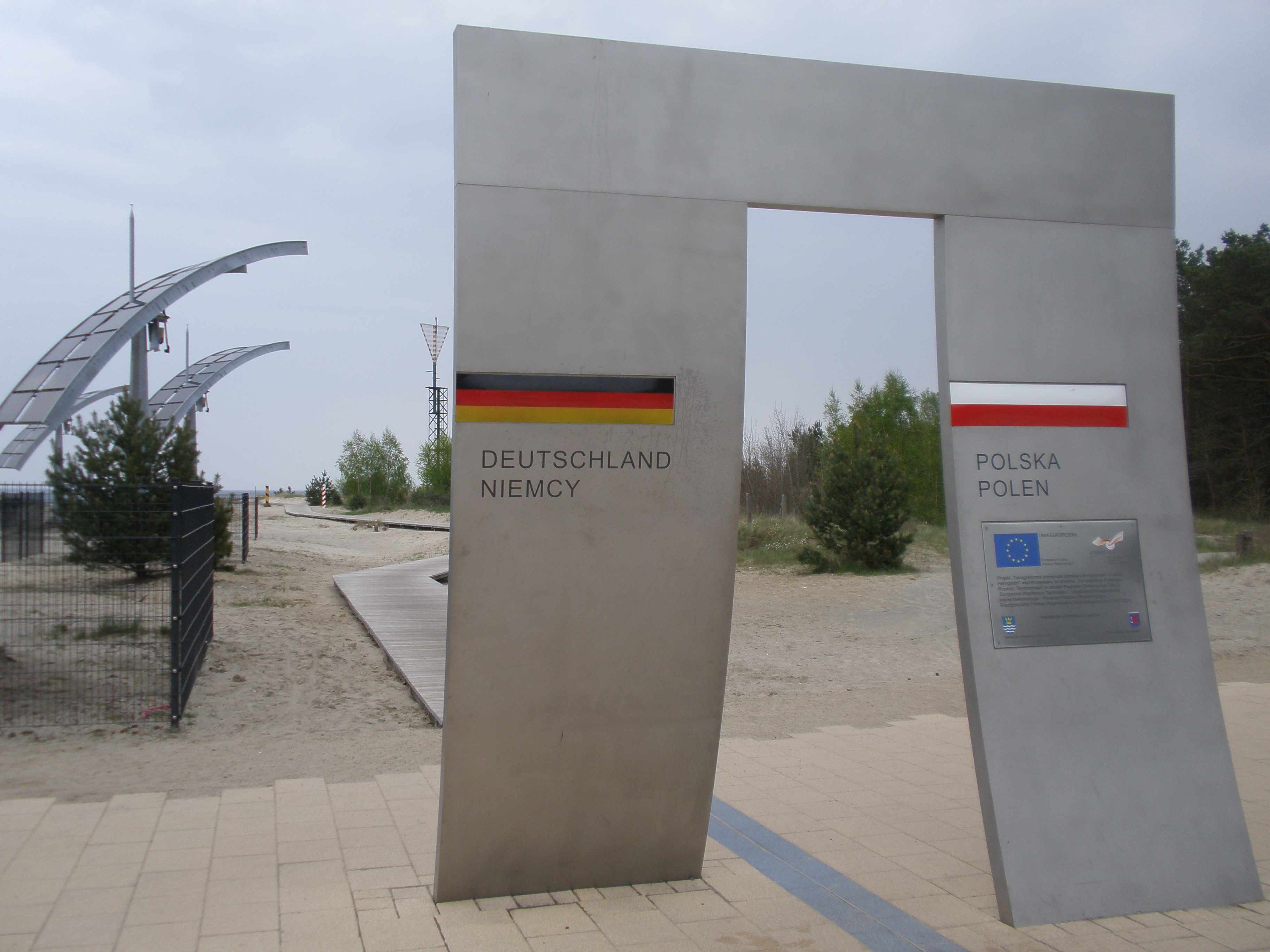 Граница между Польшей и Германией