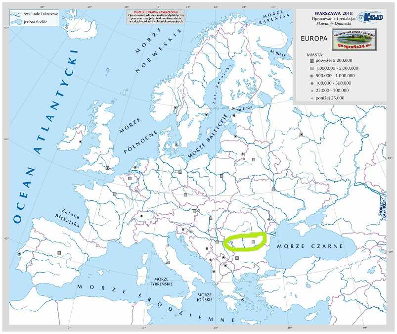 Level 22 - Europa - Niziny i Wyżyny 1-12 - Mapa fizyczna świata - Memrise