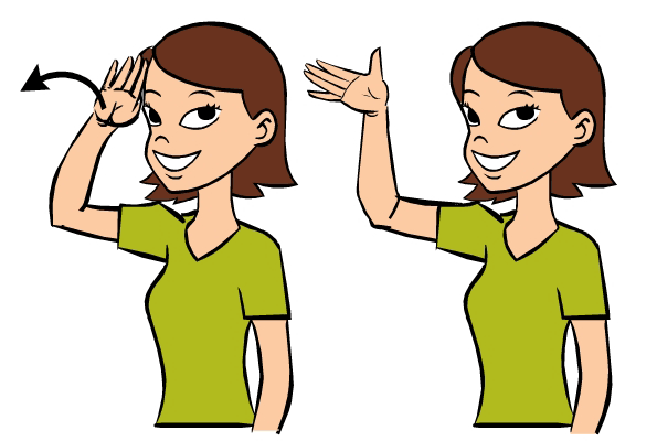 How Do You Say Hello And Goodbye In Sign Language