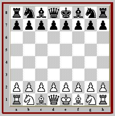 chess piece moves one sheet
