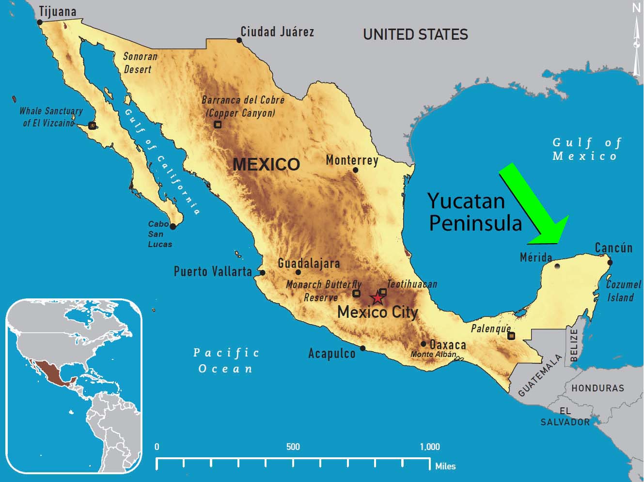 Level 1 C S America Physical Features Central South America