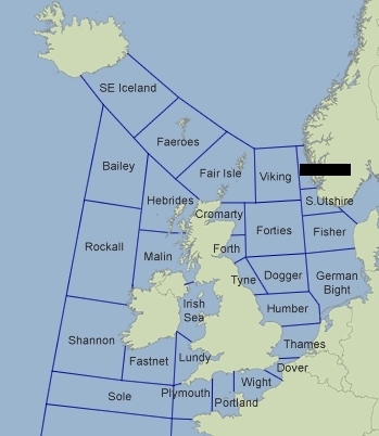 Level 4 - Map of Shipping Forecast Zone… - Memrise