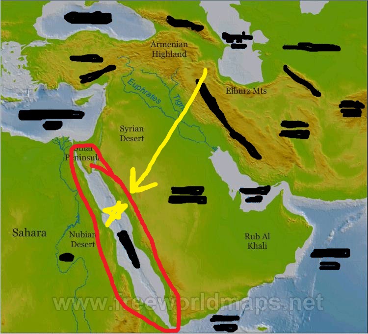 Level 1 - Physical Geography - Middle East Geography - Memrise